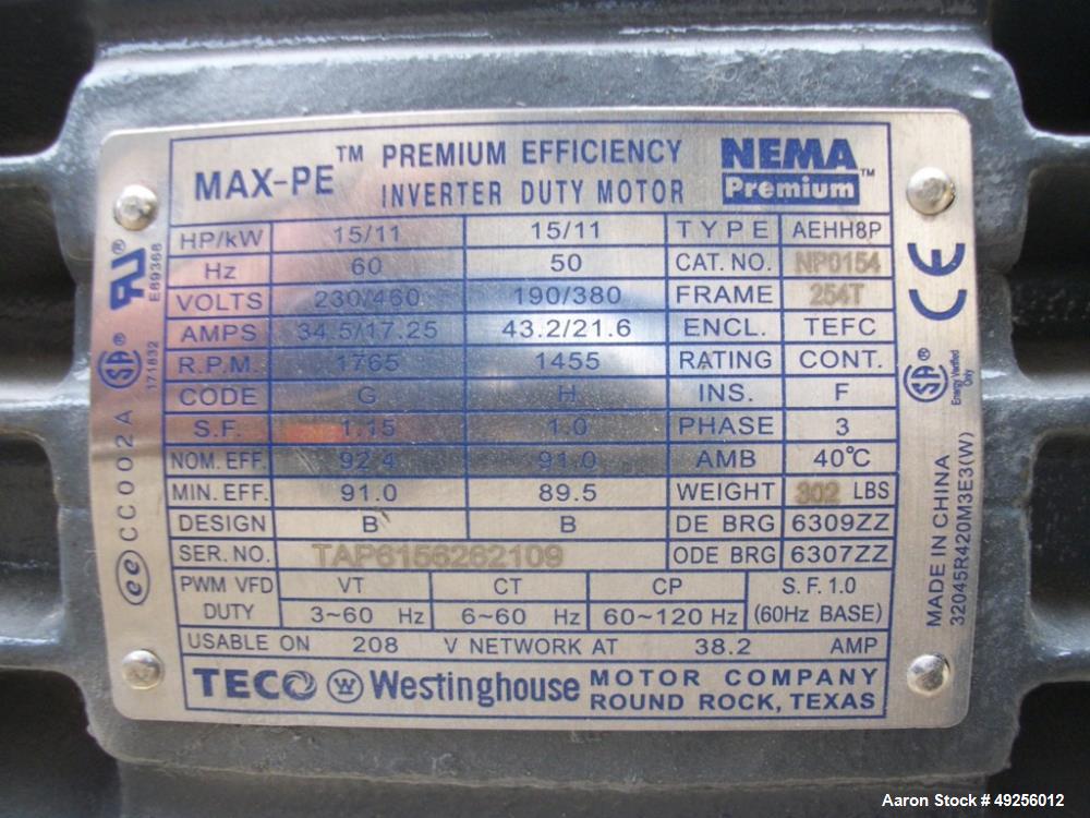 Used Donaldson Torit Downflo Evolution Dust Collector, Model DFE3-6