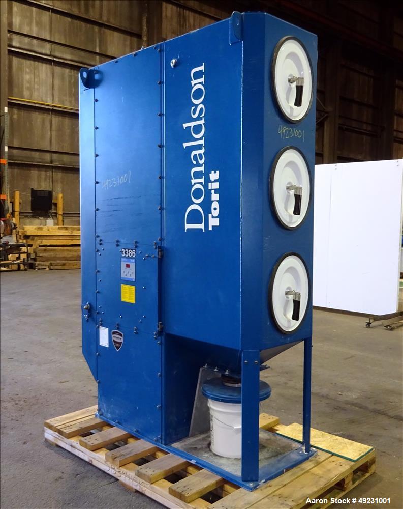 Used Donaldson Torit Downflo Oval Dust Collector, Model DFO 3-3