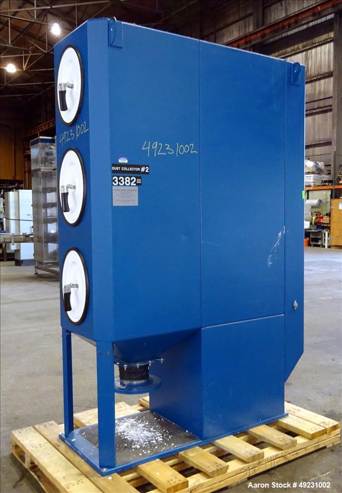 Used- Donaldson Torit Downflo Oval Dust Collector, Model DFO 3-3