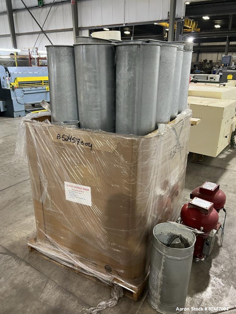 Used- Torit Donaldson Pulse Jet Dust Collector, Model DFO 3. Approximately 1140 square feet filtration area. (6) filter cart...