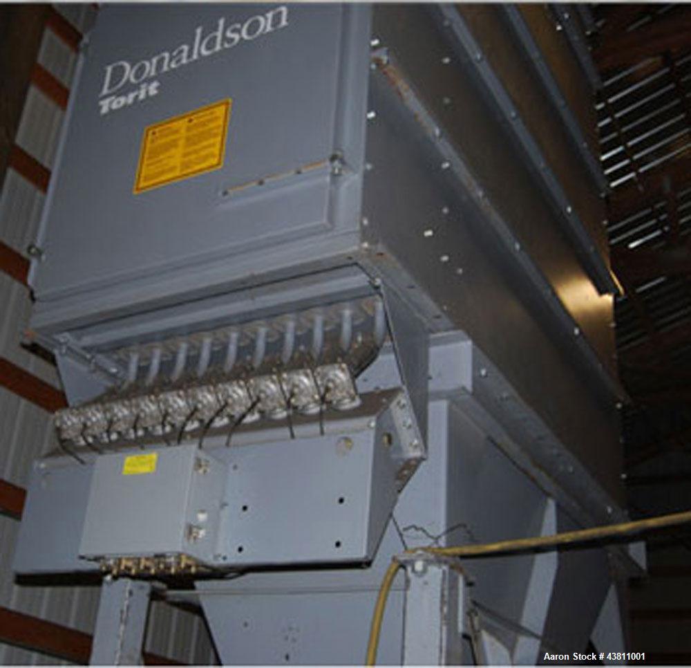 Unused- Donaldson Torit Bag (envelope type) Dust Collector, Model DLMC 1/4/15. CFM 2500 to 7000. Approximate filter area is 645 square feet, (40) bags.