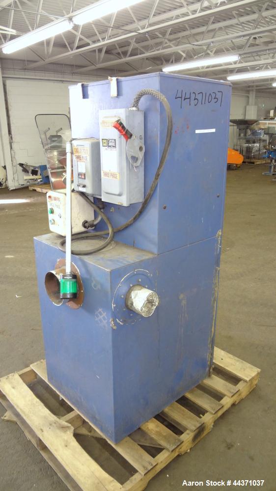 Used Torit Vibra Shake Cartridge Type Dust Collector, Model VS1200, Carbon Steel. 135 Square feet filter area, 1200 cfm airflow, 1.8 cubic feet dust drawer.