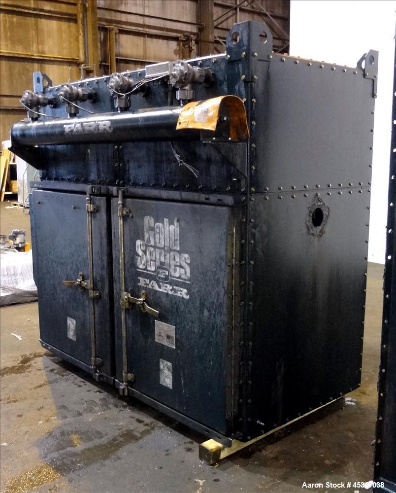 Used Farr Pulse-Jet Dust Collector Model GS-8. Rated airflow 5000 scfm.