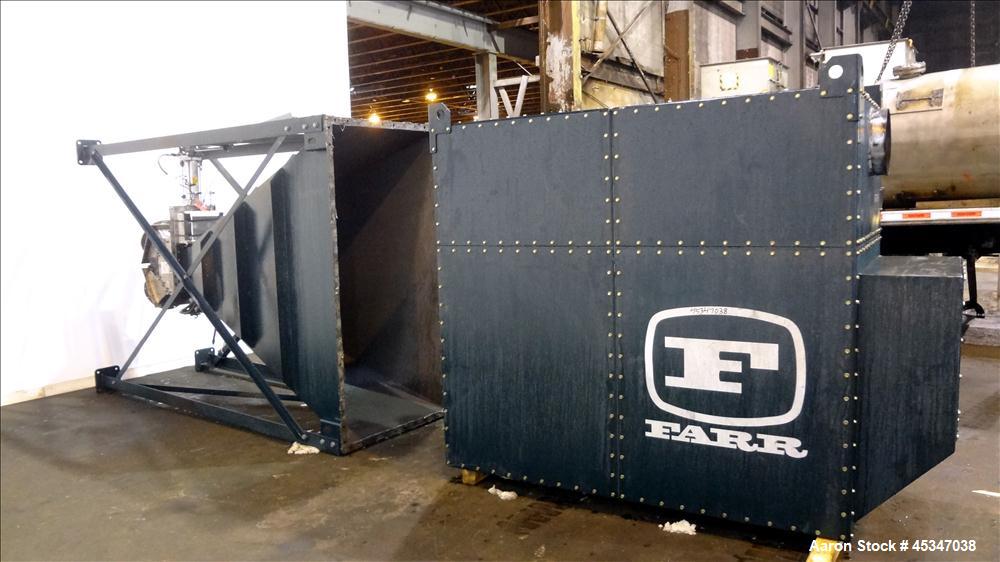 Used Farr Pulse-Jet Dust Collector Model GS-8. Rated airflow 5000 scfm.