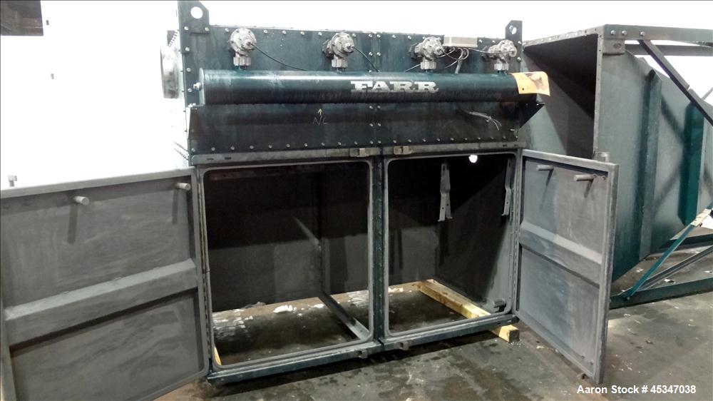 Used Farr Pulse-Jet Dust Collector Model GS-8. Rated airflow 5000 scfm.