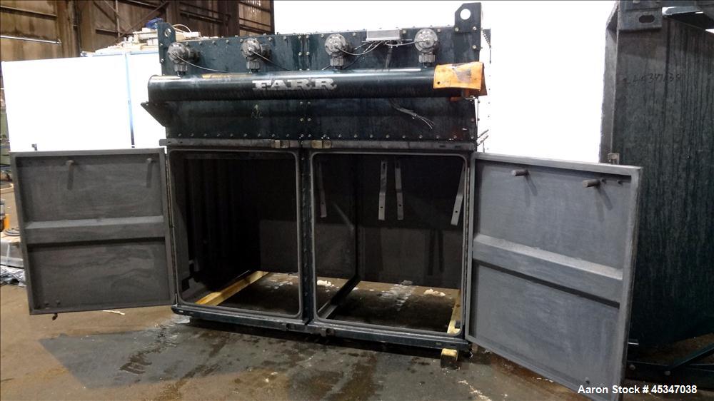 Used Farr Pulse-Jet Dust Collector Model GS-8. Rated airflow 5000 scfm.