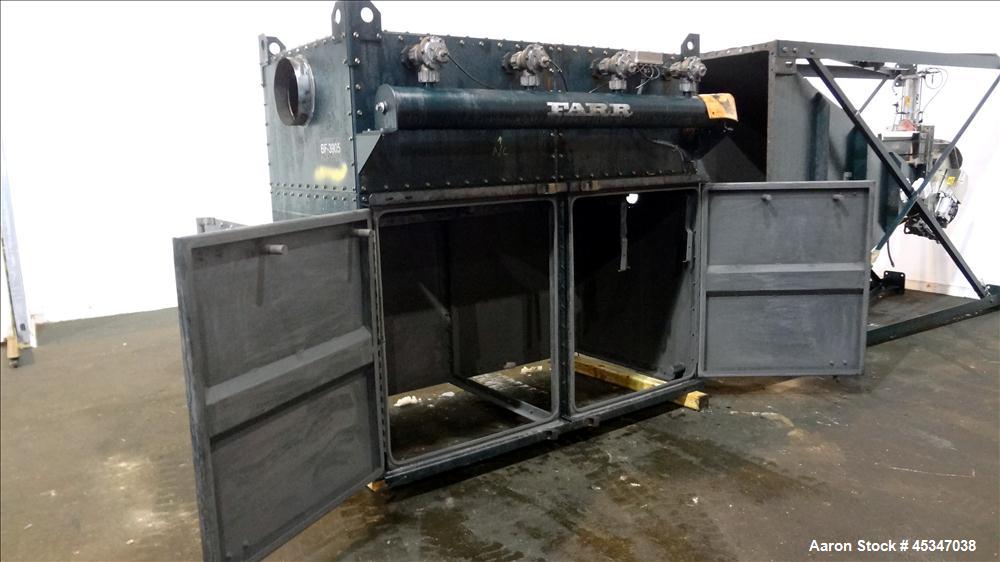 Used Farr Pulse-Jet Dust Collector Model GS-8. Rated airflow 5000 scfm.