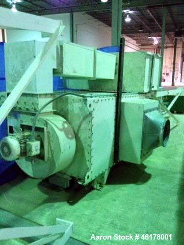 Used Farr Dust Collector. 15 HP top motor, Gold Series. 2 HP motor on rotary air lock, 1500 CFM.