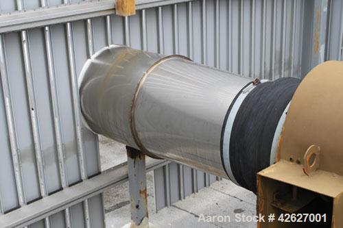 Used Flanders/CSC Air Filtration System, bag-in/bag-out containment housing. Contains (2) model H2W-212-1NB-3S filtration units, stainless ductwork.
