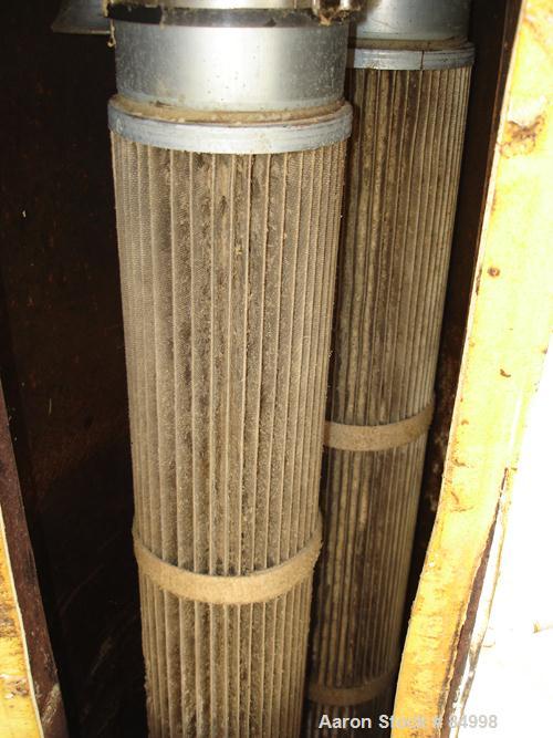 Used Flex Kleen Pulse Jet Dust Collector, Model 20-PCBL-3 III, Carbon Steel. Approximately 11 square feet filter area. Housing measures 18" diameter x 40" straight side x 20" cone bottom x 14" top ca...