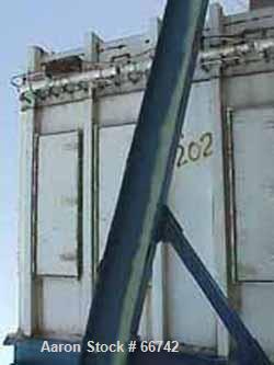 Used- Flex-Kleen Pulse Jet Dust Collector, Model 340UDT100. 102" straight side x 91" cone x 91" cone extension. 15" x 15" bo...