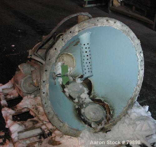 USED: Flex Kleen dust collector, model 36-CT-8-III. 33 sq ft filterarea, 30" diameter x 35" straight side x 22" cone, 8 filter cartridges, 5-1/2" diameter x 36-1/2" long. 20" x 24" side accessdoor, 8...