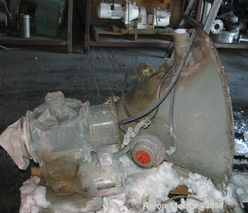 USED: Flex Kleen dust collector, model 36-CT-8-III. 33 sq ft filterarea, 30" diameter x 35" straight side x 22" cone, 8 filter cartridges, 5-1/2" diameter x 36-1/2" long. 20" x 24" side accessdoor, 8...