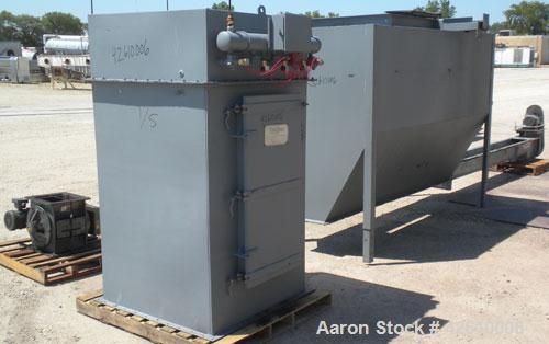 Used Dust Containment System consisting of: (1) Flex-Kleen bin vent dust collector, model 58-BVS-III, carbon steel. Approximate 183 square feet filter area. Housing 40" long x 40" wide x 60" tall x 1...