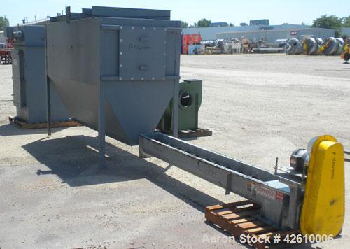 Used Dust Containment System consisting of: (1) Flex-Kleen bin vent dust collector, model 58-BVS-III, carbon steel. Approximate 183 square feet filter area. Housing 40" long x 40" wide x 60" tall x 1...