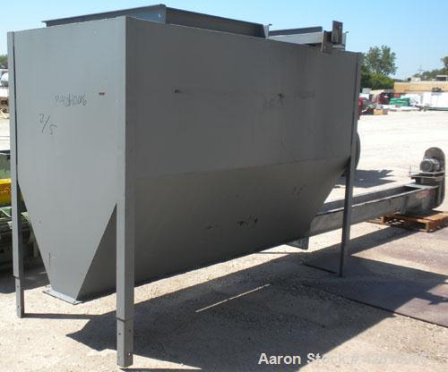 Used Dust Containment System consisting of: (1) Flex-Kleen bin vent dust collector, model 58-BVS-III, carbon steel. Approximate 183 square feet filter area. Housing 40" long x 40" wide x 60" tall x 1...