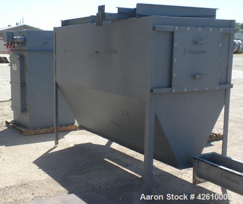 Used Dust Containment System consisting of: (1) Flex-Kleen bin vent dust collector, model 58-BVS-III, carbon steel. Approximate 183 square feet filter area. Housing 40" long x 40" wide x 60" tall x 1...