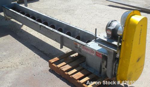 Used Dust Containment System consisting of: (1) Flex-Kleen bin vent dust collector, model 58-BVS-III, carbon steel. Approximate 183 square feet filter area. Housing 40" long x 40" wide x 60" tall x 1...