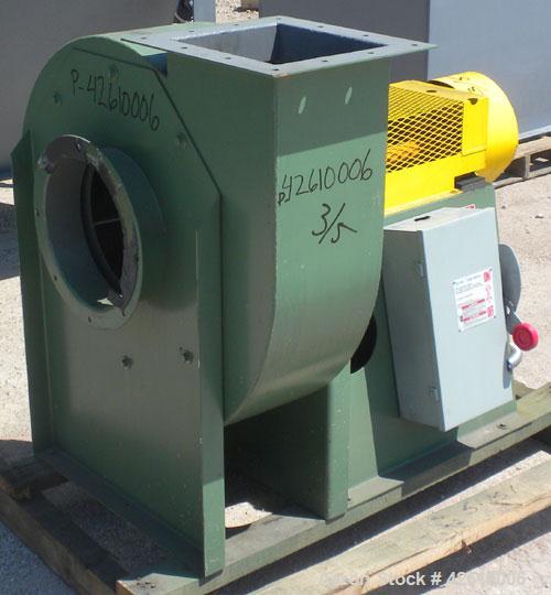 Used Dust Containment System consisting of: (1) Flex-Kleen bin vent dust collector, model 58-BVS-III, carbon steel. Approximate 183 square feet filter area. Housing 40" long x 40" wide x 60" tall x 1...