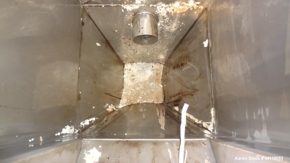 Used Flex-Kleen Pulse Jet Dust Collector, Model 58BVB16 III, 316 Stainless Steel. Approximate 117 square feet filter area. Housing measures long x wide x tall x 16” top carbon steel plenum x 38” cone...
