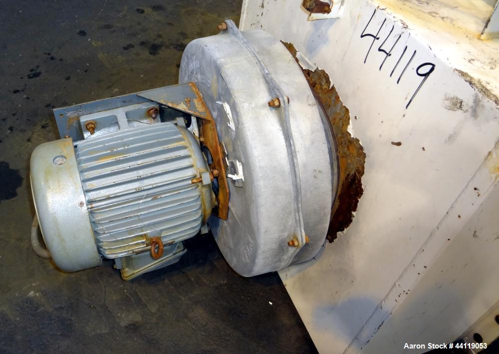 Used Flex-Kleen Pulse Jet Dust Collector, Model 58BVB16 III, 316 Stainless Steel. Approximate 117 square feet filter area. Housing measures long x wide x tall x 16” top carbon steel plenum x 38” cone...