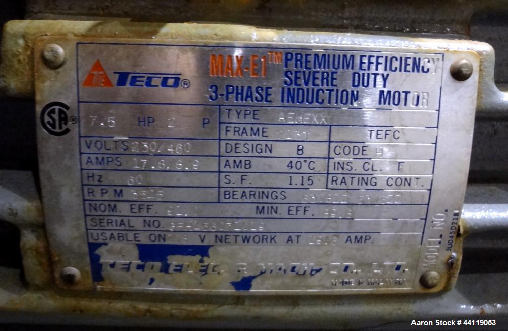 Used Flex-Kleen Pulse Jet Dust Collector, Model 58BVB16 III, 316 Stainless Steel. Approximate 117 square feet filter area. Housing measures long x wide x tall x 16” top carbon steel plenum x 38” cone...