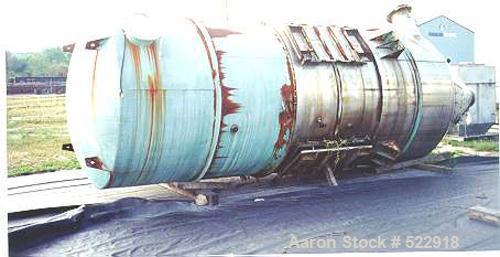 USED: 7000 cfm (1000 square foot) Flex Kleen cylindrical top removalstainless steel dust collector, model 84-CTR-86-III. Unit is 7'6"diameter x 18' straight side with over height being 24'5". Cylindr...