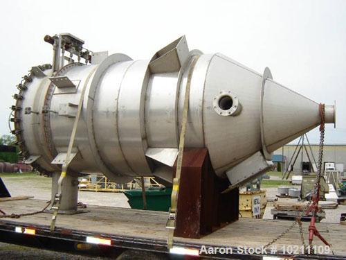 Unused-435 Square Foot Flex-Kleen Stainless Dust Collector, Model 84-CTTC-41 (III). Drawing #A-99JC-209. Built in 2000. Originally designed for 1620 cfm with ratio of 3.72:1 (very conservative). Desi...