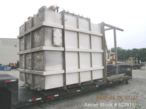 USED: 1791 square feet Flex Kleen dust collector, model 84WSBC-169XL-III-G. Pulse Jet type, 12 blow pipe header with solenoids, side bagremoval type. Collector has a rotating rake assembly inside a f...