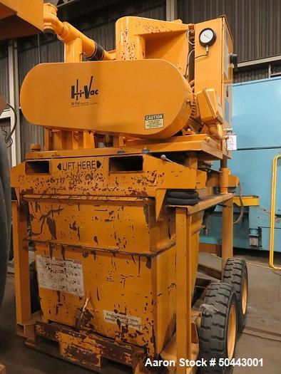 Used Hi-Vac 250 Industrial Vacuum Loader.