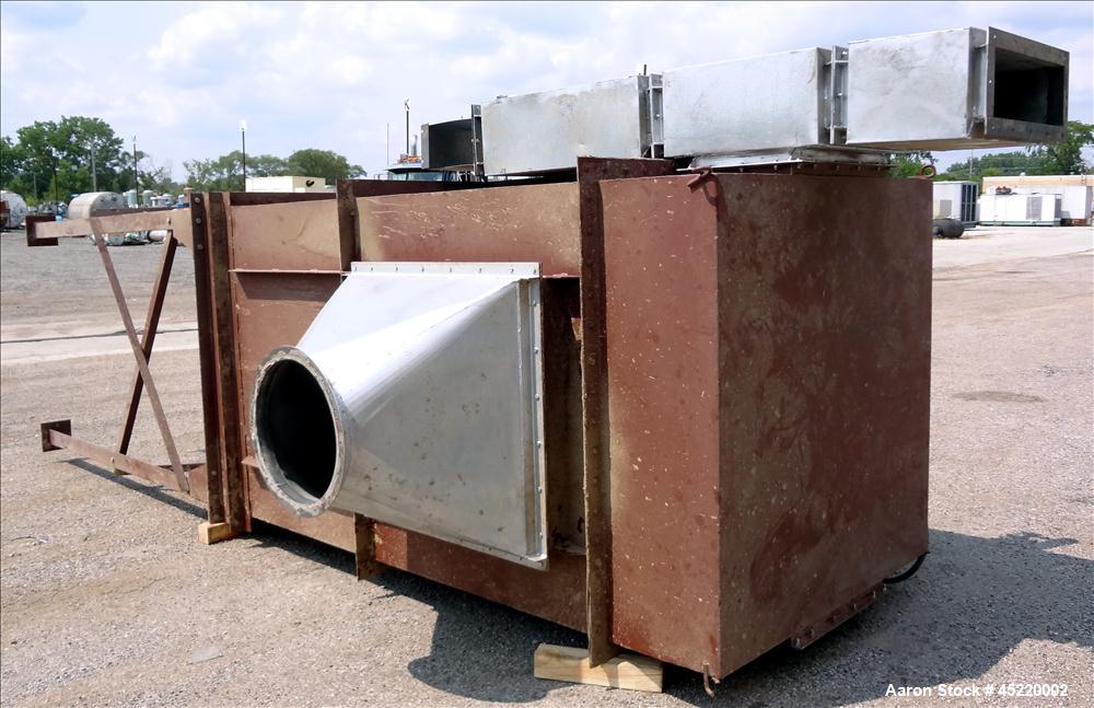 Used Carbon Steel Hosokawa Mikro-Pulsaire Pulse Jet Dust Collector, Model 64S
