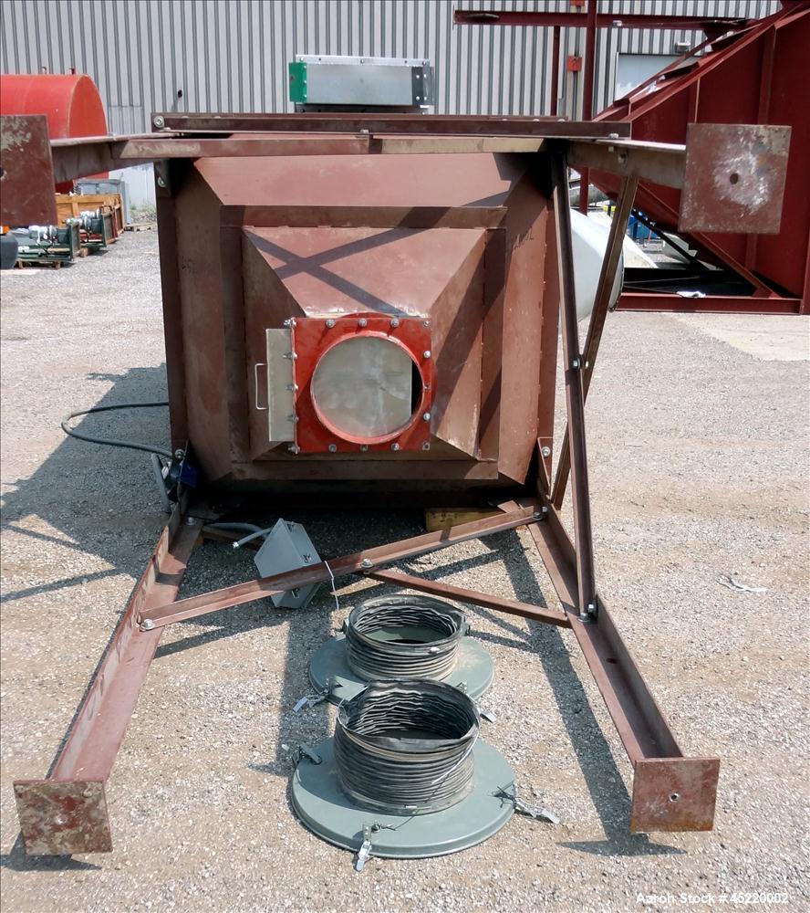 Used Carbon Steel Hosokawa Mikro-Pulsaire Pulse Jet Dust Collector, Model 64S