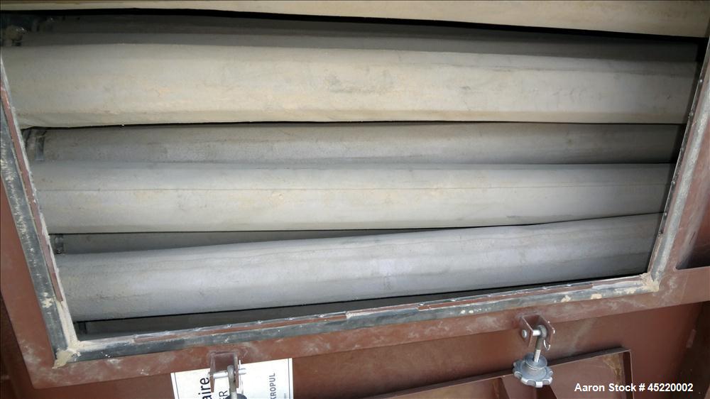 Used Carbon Steel Hosokawa Mikro-Pulsaire Pulse Jet Dust Collector, Model 64S