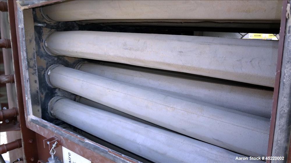 Used Carbon Steel Hosokawa Mikro-Pulsaire Pulse Jet Dust Collector, Model 64S