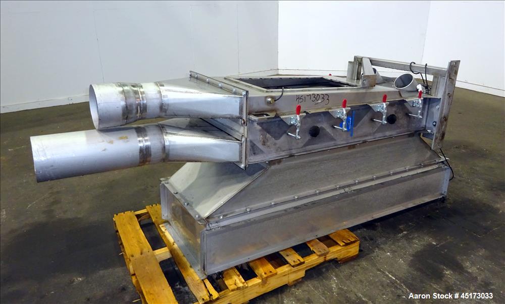 Used Kice Multi-Aspirator, Model 3H24 Multi-Aspirator, 304 Stainless Steel