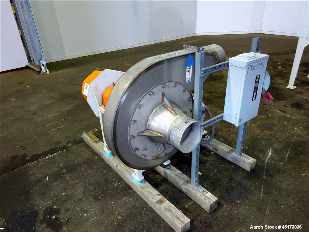 Used- Kice Industries VR Venturi Pulse Jet Dust Collector, Model VR16-10