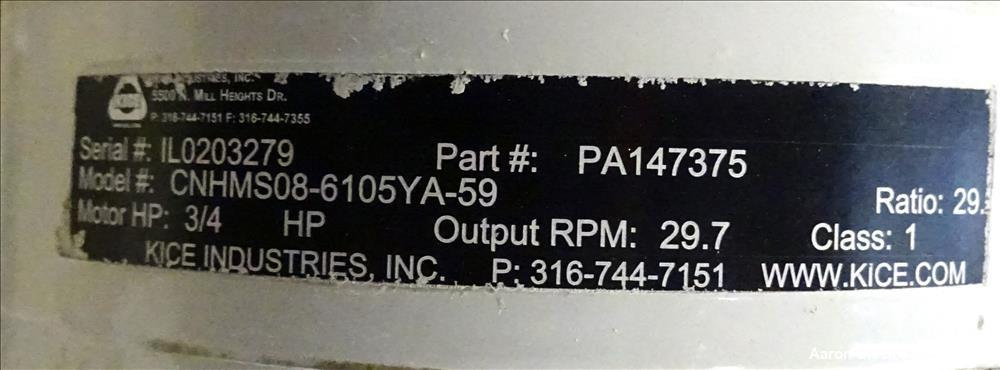Used Kice Industries VR Venturi Pulse Jet Dust Collector, Model VR16-10