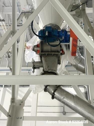 Used Kice Venturi Jet Filter System with Rotary Airlock, Cyclone & Fan | Model VR32-10 TBR | Stainless Steel | 3500 SCFM