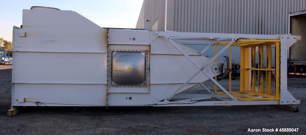 Used MAC Equipment Pulse Jet Dust Collector, Model 120LVS81, Carbon Steel. Approximately 1345 square feet filter area. Housing measures approximate 79" x 79" x 144" straight side x 94" cone bottom x ...