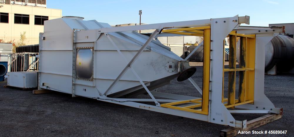 Used MAC Equipment Pulse Jet Dust Collector, Model 120LVS81, Carbon Steel. Approximately 1345 square feet filter area. Housing measures approximate 79" x 79" x 144" straight side x 94" cone bottom x ...