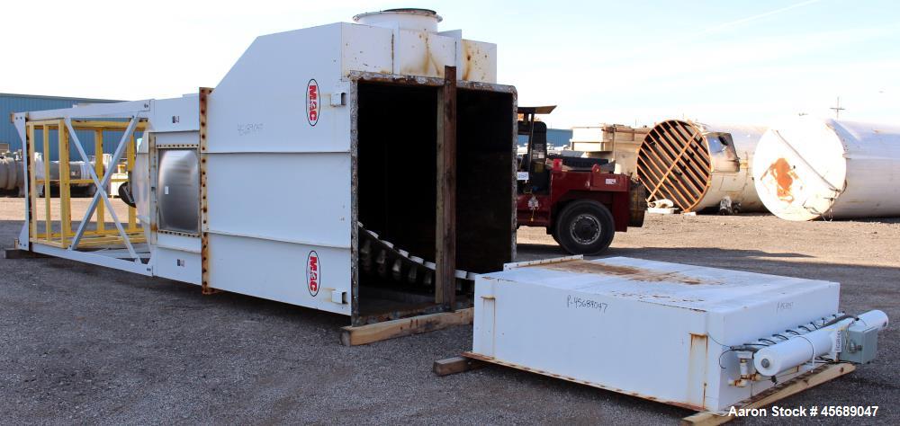 Used MAC Equipment Pulse Jet Dust Collector, Model 120LVS81, Carbon Steel. Approximately 1345 square feet filter area. Housing measures approximate 79" x 79" x 144" straight side x 94" cone bottom x ...