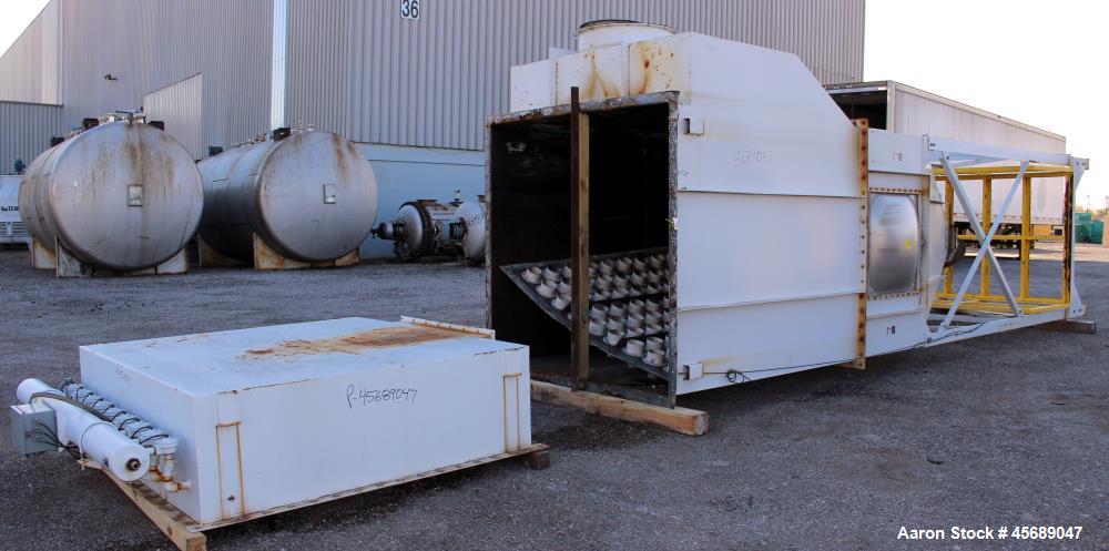 Used MAC Equipment Pulse Jet Dust Collector, Model 120LVS81, Carbon Steel. Approximately 1345 square feet filter area. Housing measures approximate 79" x 79" x 144" straight side x 94" cone bottom x ...