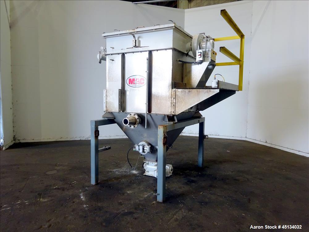 Used MAC Dust Collector, Model 36ST36-STY3-CG, 304 Stainless Steel