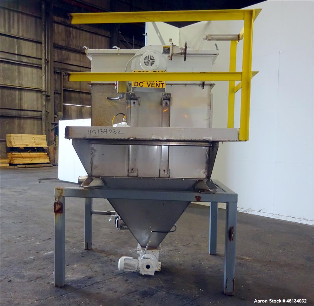 Used MAC Dust Collector, Model 36ST36-STY3-CG, 304 Stainless Steel