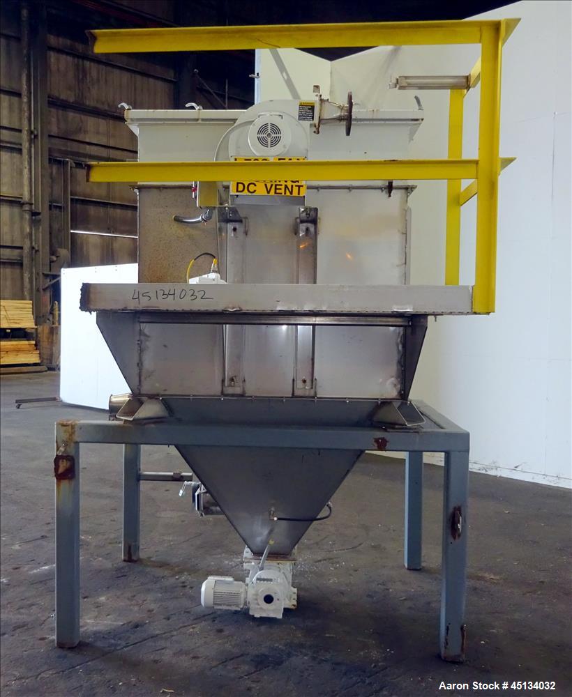 Used- MAC Dust Collector, Model 36ST36-STY3-CG, 304 Stainless Steel