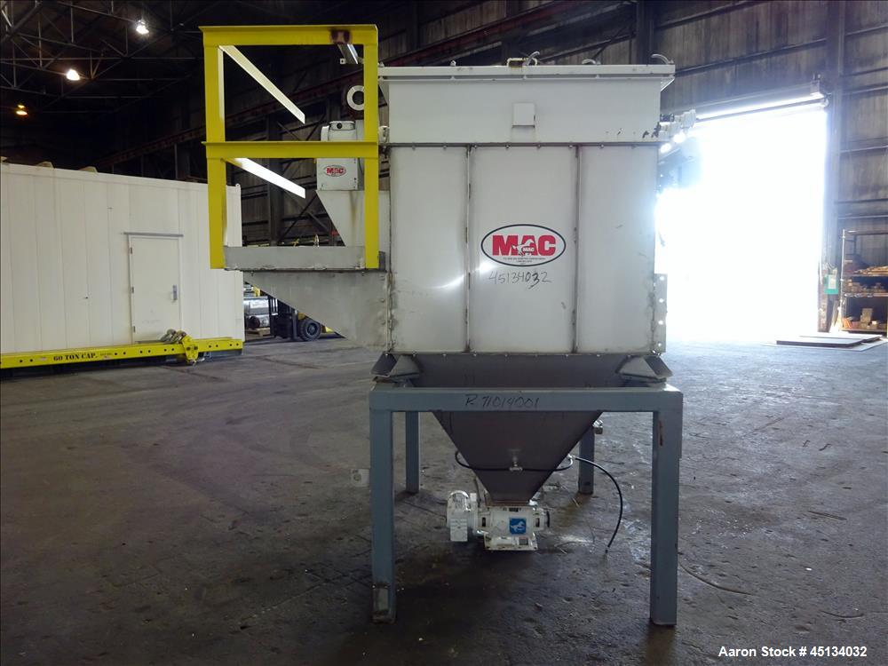 Used MAC Dust Collector, Model 36ST36-STY3-CG, 304 Stainless Steel