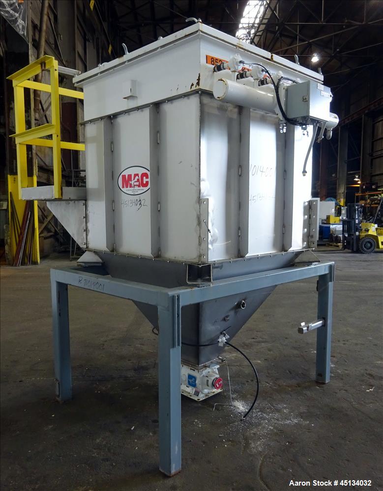 Used MAC Dust Collector, Model 36ST36-STY3-CG, 304 Stainless Steel
