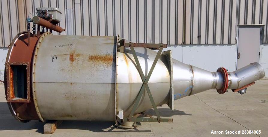 Used Mac Pulse Jet Dust Collector, 304 Stainless Steel, Model 39RTC32