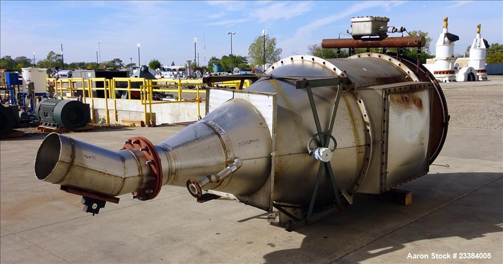 Used- Mac Pulse Jet Dust Collector, 304 Stainless Steel, Model 39RTC32