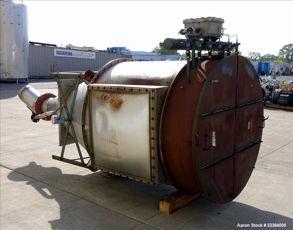 Used- Mac Pulse Jet Dust Collector, 304 Stainless Steel, Model 39RTC32